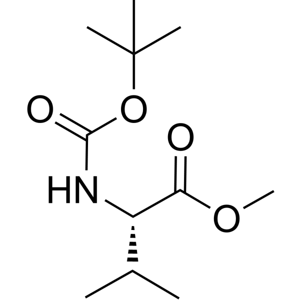 (S)-Methyl 2-((tert-butoxycarbonyl)amino)-3-methylbutanoate 58561-04-9